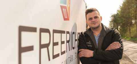 Werden Sie als Handwerker oder Installateur Partner von EWE Wärme+.